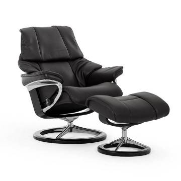 Stressless Consul Recliner And Ottoman Signature Base Design Quest