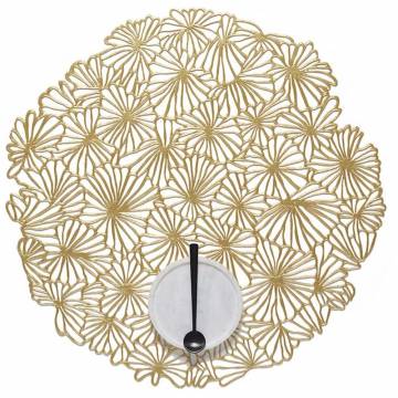 Chilewich PRESSED DAISY Placemat, Gilded - 14