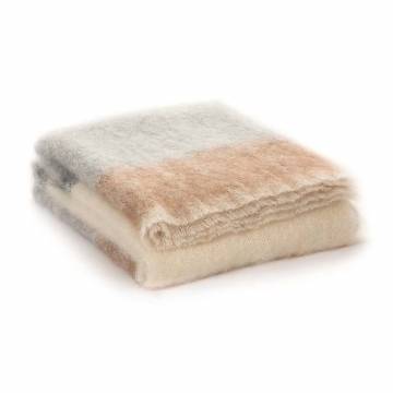 Cushendale Woolen Mills Owl Silare Mohair Throw Blanket - Extra Large
