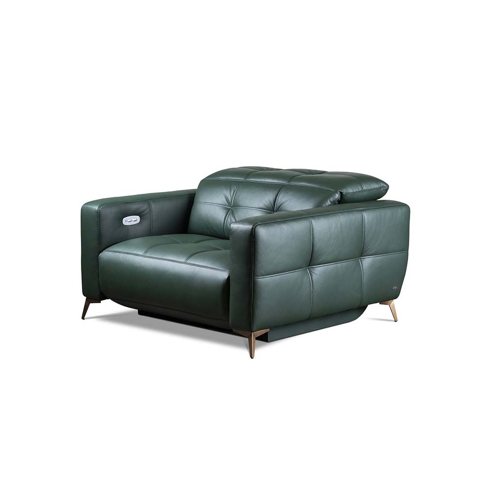 verona leather club chair