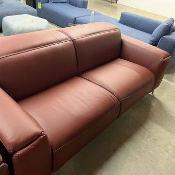 Natuzzi Trionfo 2 Cushion Sofa with Triple Electric Motion
