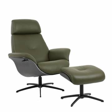 Fjords Classic Comfort Collection - FALCON  Recliner With Stool