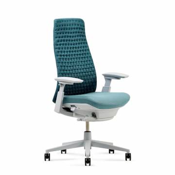 Haworth FERN Digital Knit Office Chair, Lagoon