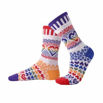 Solmate Socks LOVE Cotton Crew Socks