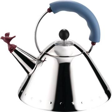 Alessi Michael Graves Kettle with Red Bird
