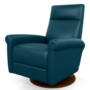 American Leather ADA Tight Back Comfort Recliner - Swivel Base or Wood Legs