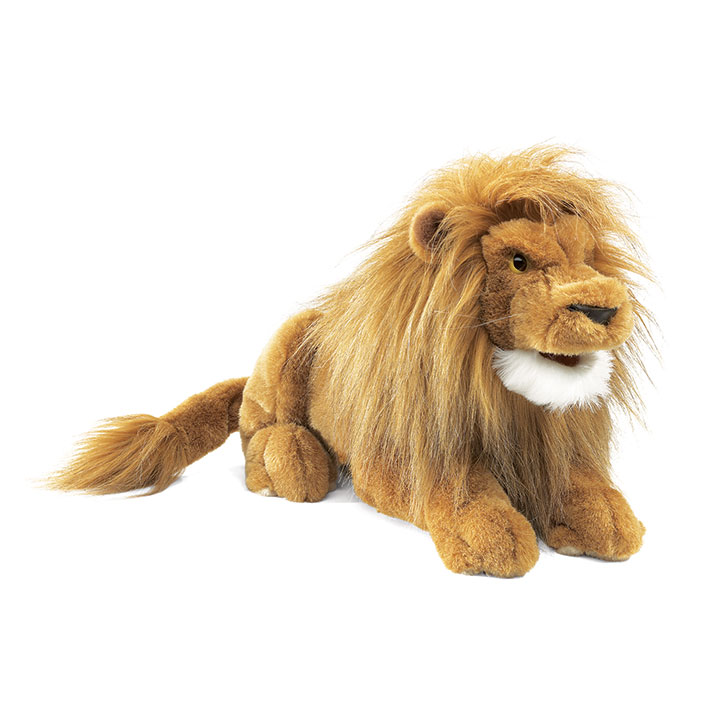 lion hand puppet