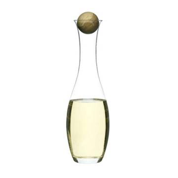 Sagaform Wine / Water Carafe with Oak Stopper